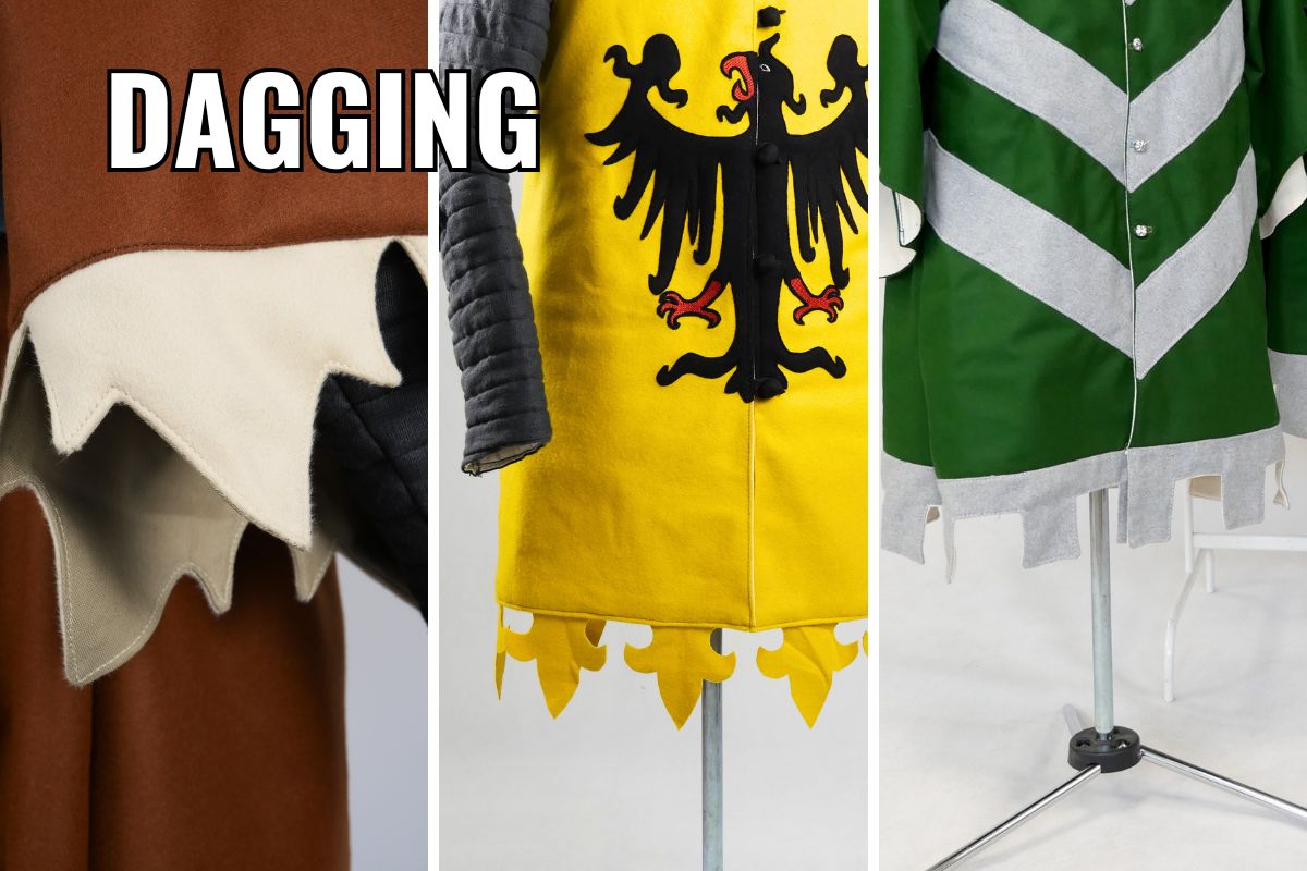 MEDIEVAL TABARDS DAGGING